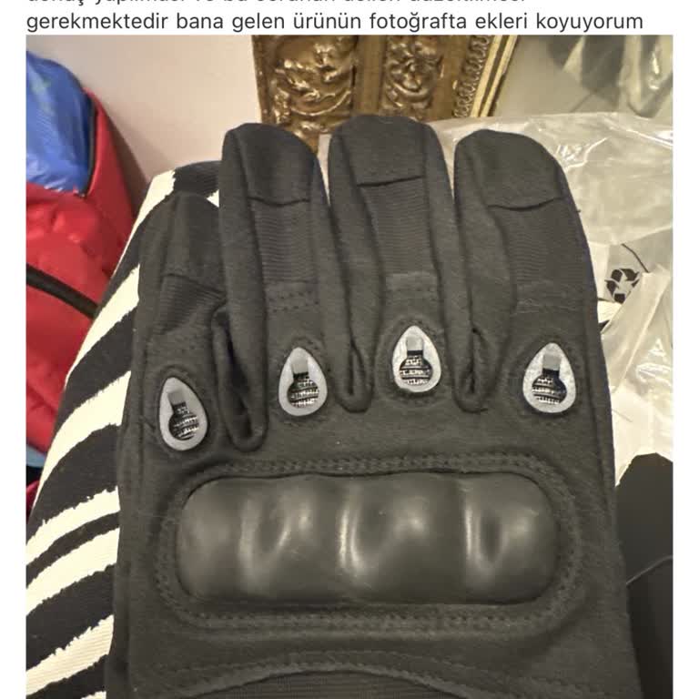Amazon'da Yanlış Eldiven Gönderimi Ve İade Reddi