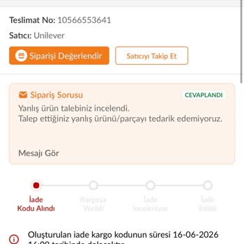 Unilever Food Solutions Yanlış Ürün Gönderimi, Fiyat Farkı Ve Çözüm Eksikliği