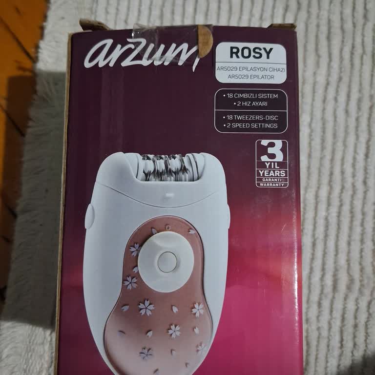 Arzum Rosy Epilasyon Cihazı Arızalı, Kayalar AVM İadeyi Reddetti