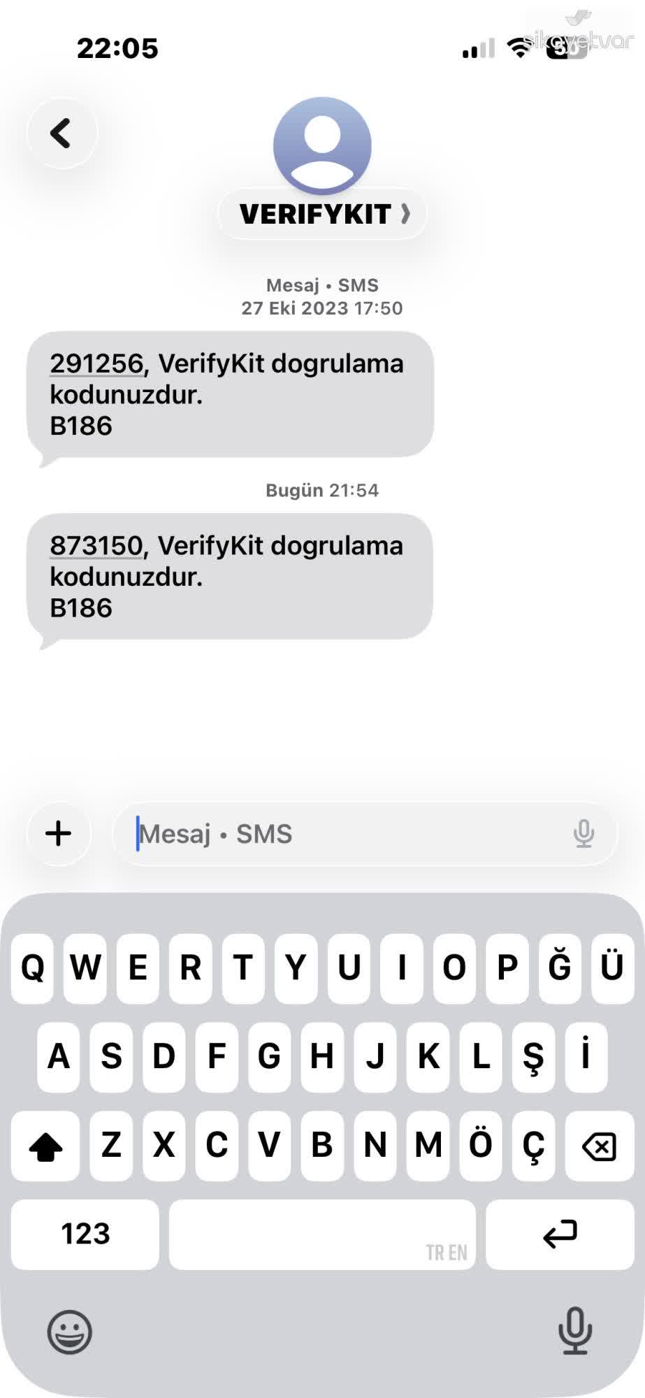 İzinsiz Verifykit Doğrulama SMS'leri Ve Kişisel Veri Güvenliği