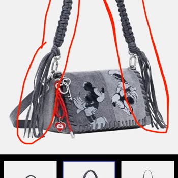 Desigual Çantasında Sap Eksikliği