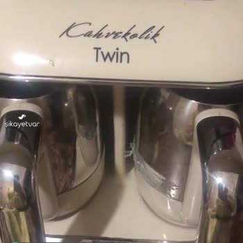 Korkmaz Çiftli Kahve Makinesi Arızası!