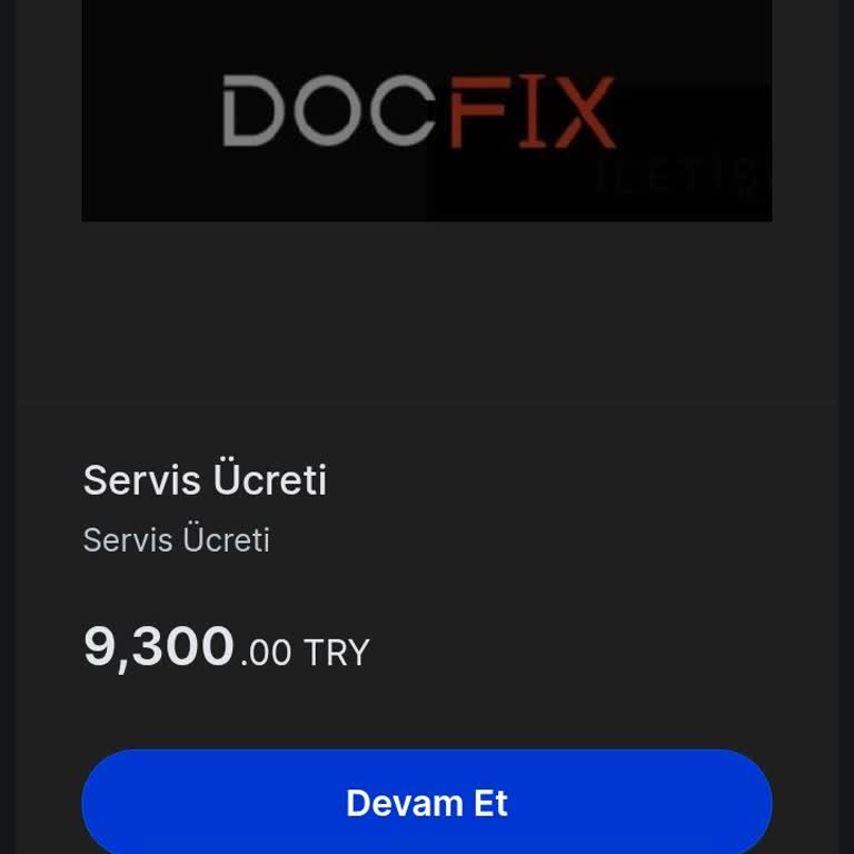 Docfix Servis Haksız Ücret Talebi Ve Yanıtsız Kargo Süreci