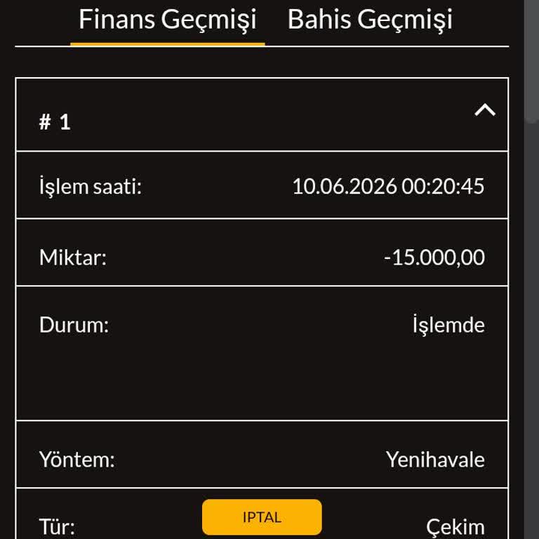 Casibom’da 15.000 TL Havale Çekim Talebi Uzun Süre Askıda Ve Destek Yok