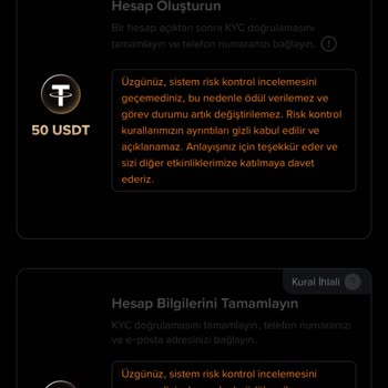 Kcex Kripto Borsasında Yanıltıcı USDT Ödül Vaadi Ve Kişisel Verilerin Silinmesi Talebi