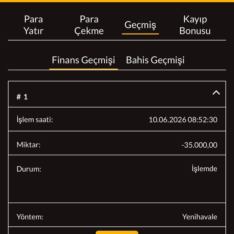 35 Bin TL Çekim Talebinin Gecikmesi Ve Canlı Destek Yokluğu