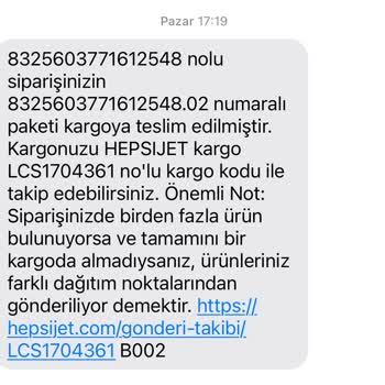 Lacoste Siparişimin Hepsijet Takip Linki Çalışmıyor