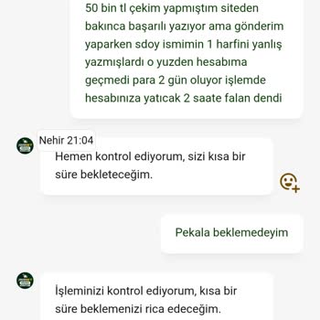 Soyadımda Tek Harf Hatası Nedeniyle 50.000 TL Çekimim Hesaba Geçmiyor