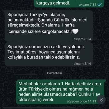 Kargo Gecikmesi Ve Geri Ödeme Talebi