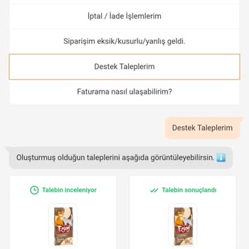 Kedi Maması Siparişimin Uzun Süreli Teslim Edilmemesi Ve İade Talebi