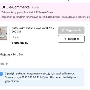 N11 Ve Yataş'tan Geciken Sipariş Ve İlgisizlik Şikayeti