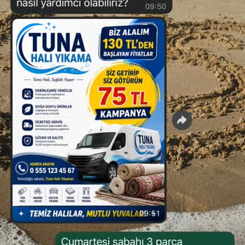 Tuna Halı Yıkama'dan Cinsiyetçi Hakaret Ve Saygısızlık İçin Açık Özür Talebi