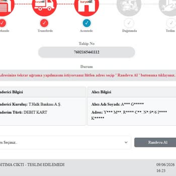 Kart Teslimatında Yanıltıcı Evde Yoktunuz Notu Ve Kuryenet İletişim Sorunu