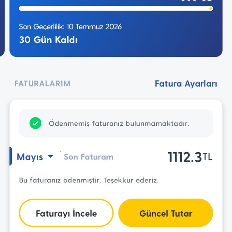 Kampanya Fiyatı 1000 TL Olması Gereken Aylık Faturada Vergi Nedeniyle Fazladan Ücret Kesildi