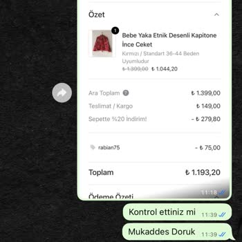 İade Kazağın Ücretinin Geri Ödenmemesi Ve Yanıtsız İletişim