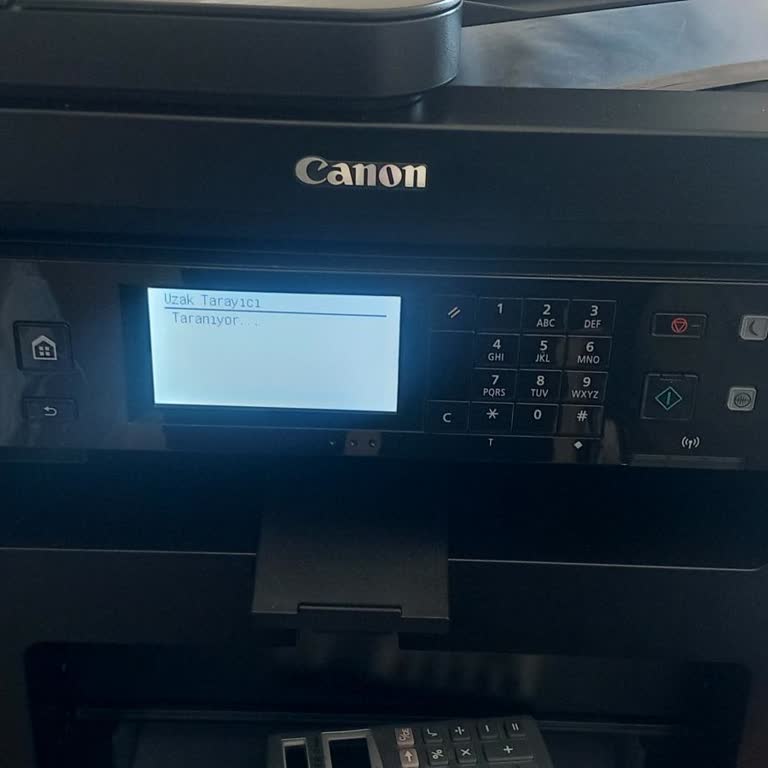 Canon MF237W Tarayıcı Fonksiyonu Güncelleme Sonrası Çalışmıyor Ve Servise Ulaşılamıyor