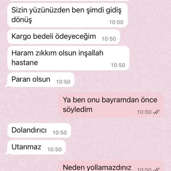 İkili Kumaş Takım Siparişinde Gecikme Ve Saygısız Mesajla Karşılaşma