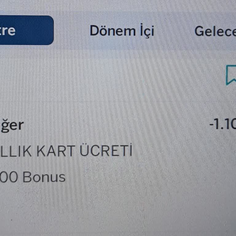 Garanti Bankası Bonus Kartı Yıllık Aidatı İadesi Talebi