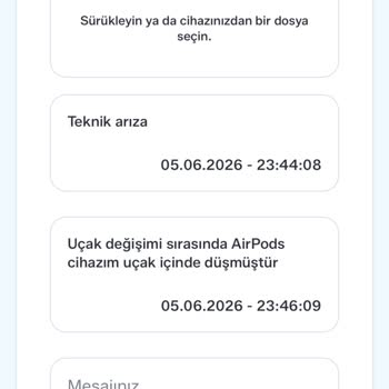 Ajet Airpods Cihazım Uçakta Görünüyor Olmasına Rağmen Bulanamadı