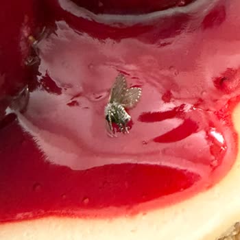 Cheesecake Üzerinde Sinek Bulunması Hijyen İhlali