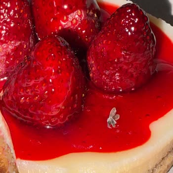 Cheesecake Üzerinde Sinek Bulunması Hijyen İhlali