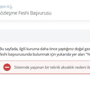 ÇORDAŞ Doğalgaz Abonelik İşlemlerinde Online Ve Telefon Desteği Sağlanamıyor