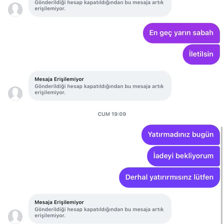 Teslim Edilmeyen Çanta Siparişi Ve 6.500 TL İade Talebi