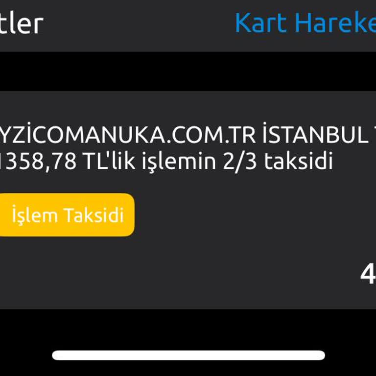 Manuka İadesi Bankada Görülmedi, Kullanmadığım Ürün Taksitlerini Ödemek Zorunda Kaldım