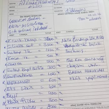 Garanti Dışı Ücret Talebi Ve Erken Motor Arızası