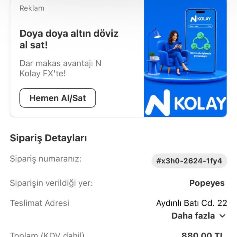 Metropol Card Seçildiği Halde Ödeme Banka Hesabından Çekildi