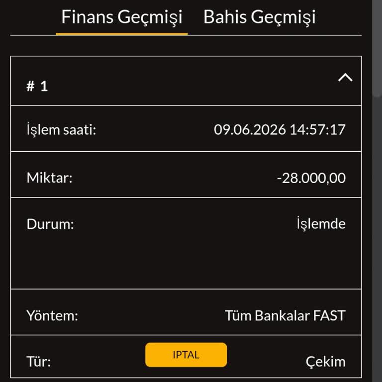 28.000 TL Çekim Talebimde Gecikme Ve Bilgilendirme Eksikliği