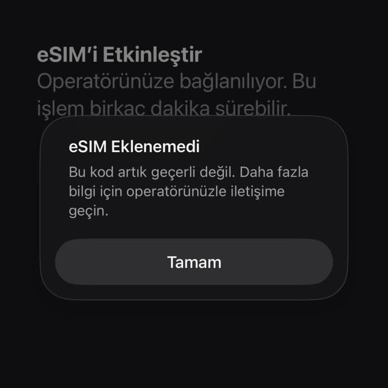 Türk Telekom ESIM Sorunu: Hattım Kullanılamıyor Ve Çözüm Yok