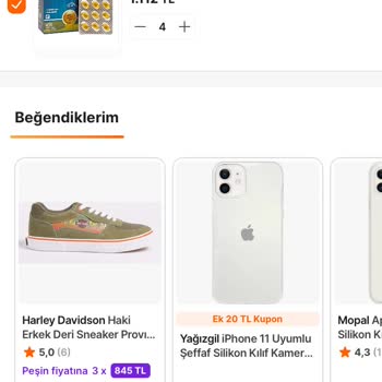 Üç Defa Sipariş İptali Ve Kullanılamayan 1000 TL Kuponu
