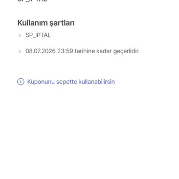 Üç Defa Sipariş İptali Ve Kullanılamayan 1000 TL Kuponu