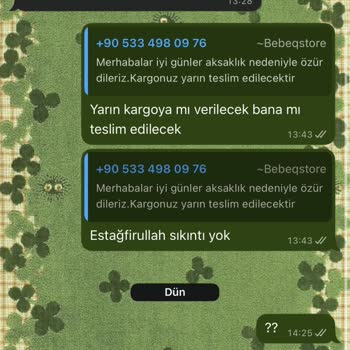 Kargo Gecikmesi Ve İletişimsizlik Nedeniyle Tam İade Talebi