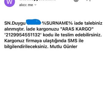 Eyyo Atelier Kusurlu Elbise Ve Reddedilen İade Talebi