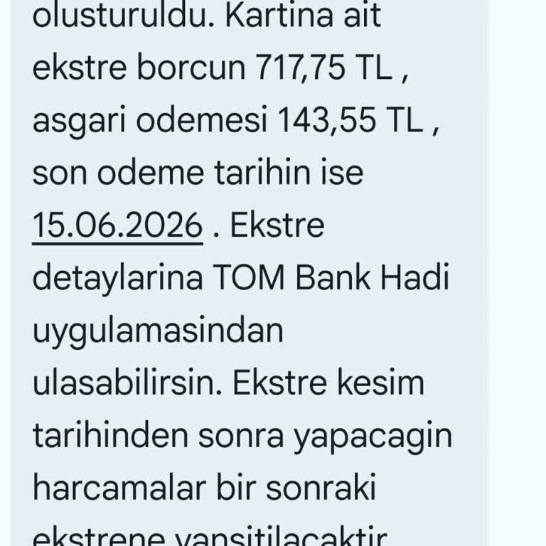 Kullanmadığım Hadi Bank Black Kartı İçin Haksız Borç Ve İptal Talebi