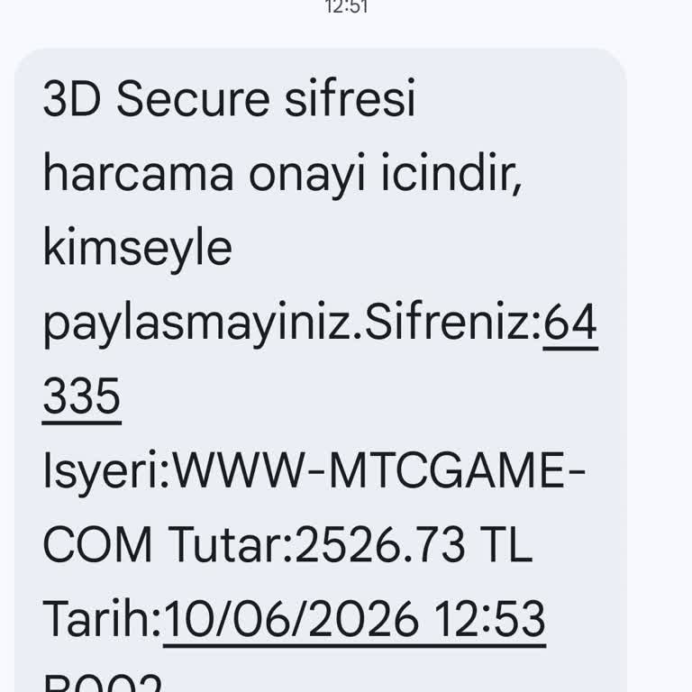 MHRS Üzerinde Mtcgame İsimli Şüpheli Ödeme Talebi Güvenlik Endişesi