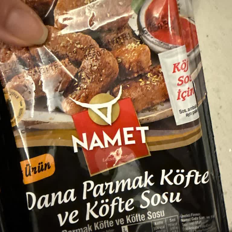 Namet Misket Köfte İçinde Lastik Ve Kemik Parçalarıyla Sağlık Riski