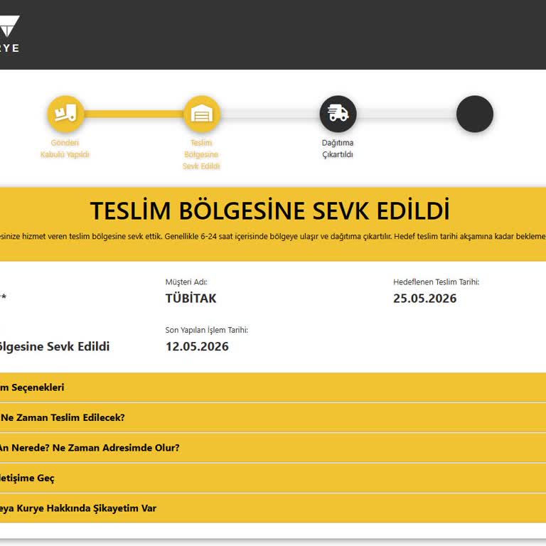 AGT Kurye 30 Günlük Teslim Gecikmesi ve İletişimsizlik