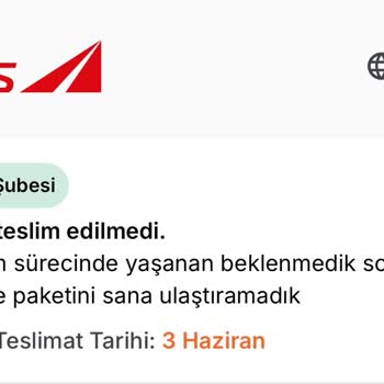 Aras Kargo'nun Teslim Edilmemiş Kargosu ve Yanıltıcı Takip Bilgileri