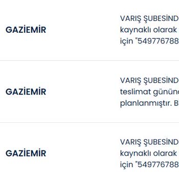 Aras Kargo'nun Teslim Edilmemiş Kargosu ve Yanıltıcı Takip Bilgileri