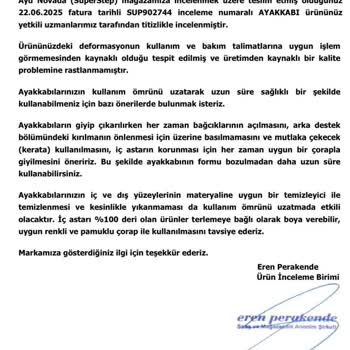 Skechers Delight Ayakkabısında Yan Patlama Ve Deformasyon