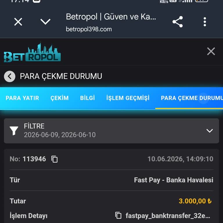 Betropol'da 3.000 TL Çekim Talebim Engellendi Ve Hesabım Erişilemiyor