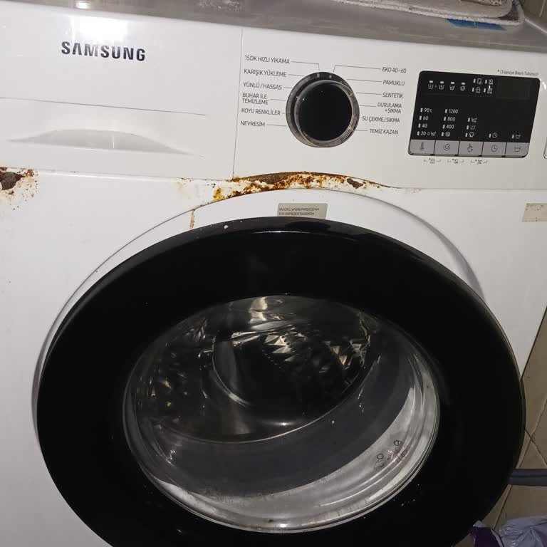 Samsung Çamaşır Makinesinde Hızlı Paslanma Ve Kullanıcı Hatası İddiasına İtiraz