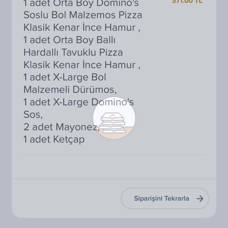 Domino's Şubesinde Açıklamasız Sipariş İptali Ve İndirim Hakkının Geri Alınması