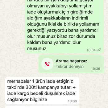 İade Şartı Tek Ayakkabı İçin İki Ürün Üzerinden Kesinti Haksız