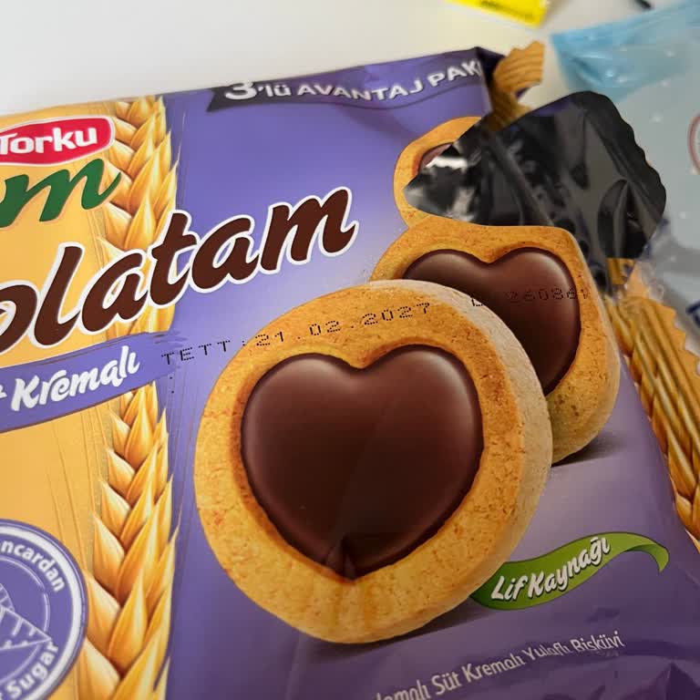 Torku Tam Çikolata'da Bisküvilerin Aşırı Tuzlu Olması