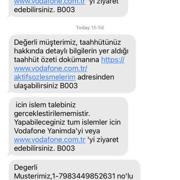 Vodafone Haksız Ücret Ve Eş Dost Tarifi Sorunu