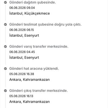 Teslim Edildi Görünen Sürat Kargo Ulaşmadı Ve Çağrı Merkezi Yanıt Vermiyor